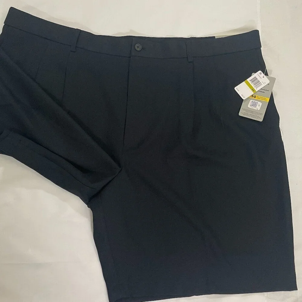 PGATOUR. Black golf shorts size 44. Made in Bangladesh. 100% Polyester.